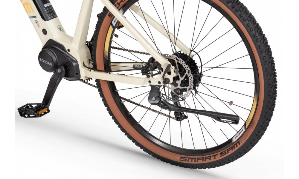 Rower górski elektryczny Ecobike SX300  - kremowy