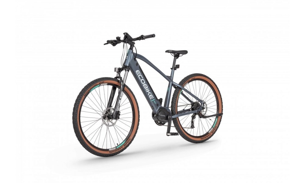 Rower górski elektryczny Ecobike SX300 - szary