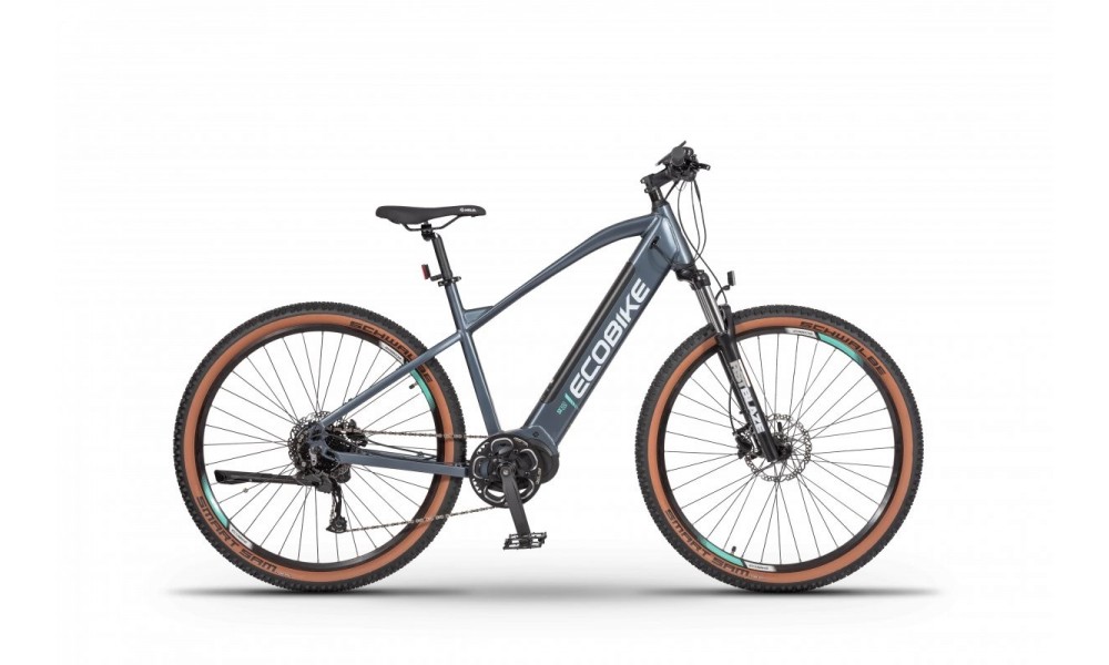Rower górski elektryczny Ecobike SX300 - szary
