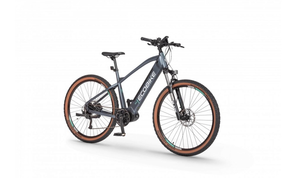 Rower górski elektryczny Ecobike SX300 - szary