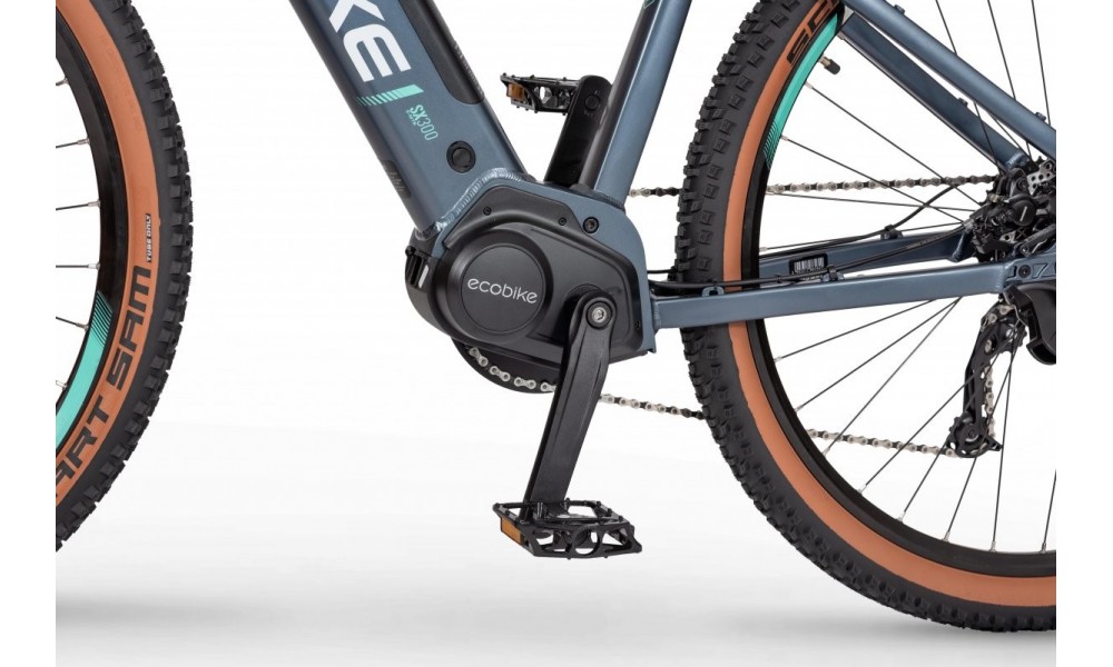 Rower górski elektryczny Ecobike SX300 - szary