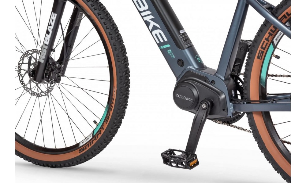 Rower górski elektryczny Ecobike SX300 - szary