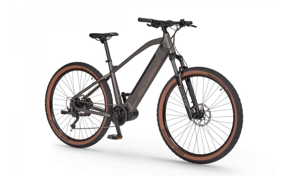 Rower górski elektryczny Ecobike SX300 - brązowy