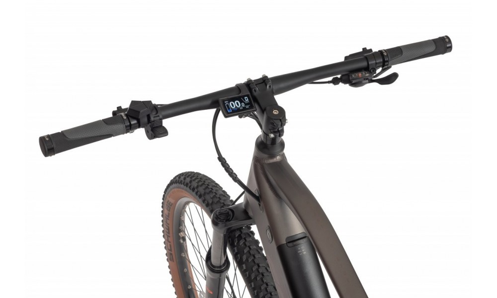 Rower górski elektryczny Ecobike SX300 - brązowy