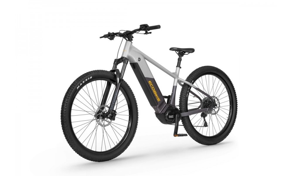 Rower górski elektryczny Ecobike Mauler - srebrny