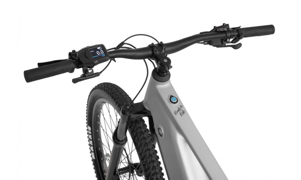 Rower górski elektryczny Ecobike Mauler - srebrny