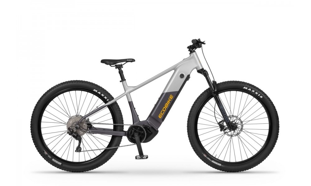 Rower górski elektryczny Ecobike Mauler - srebrny