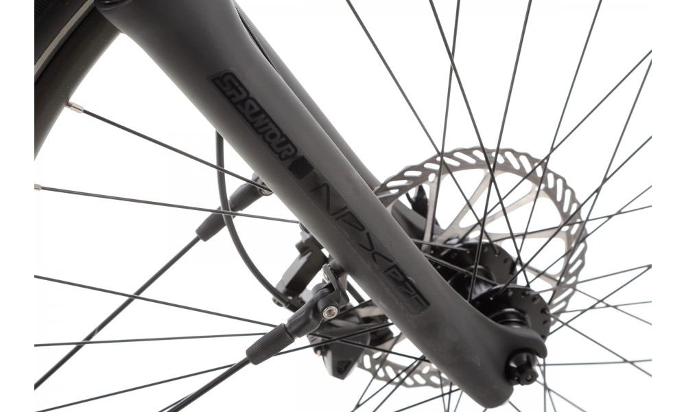 Rower trekkingowy elektryczny Corratec E-Power Trekking 28 CX7 Wave - niebieski