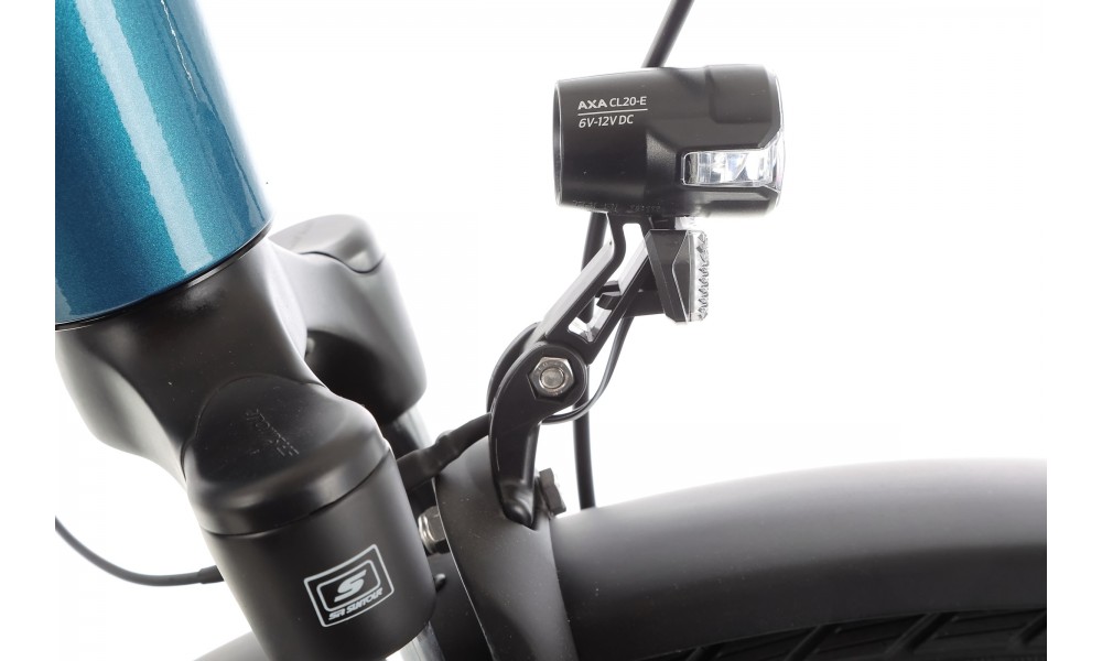 Rower trekkingowy elektryczny Corratec E-Power Trekking 28 CX7 Wave - niebieski