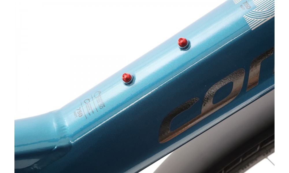 Rower trekkingowy elektryczny Corratec E-Power Trekking 28 CX7 Wave - niebieski