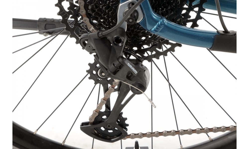 Rower trekkingowy elektryczny Corratec E-Power Trekking 28 CX7 Wave - niebieski