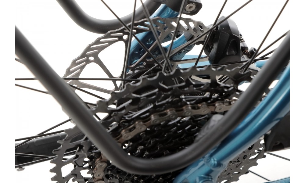 Rower trekkingowy elektryczny Corratec E-Power Trekking 28 CX7 Wave - niebieski