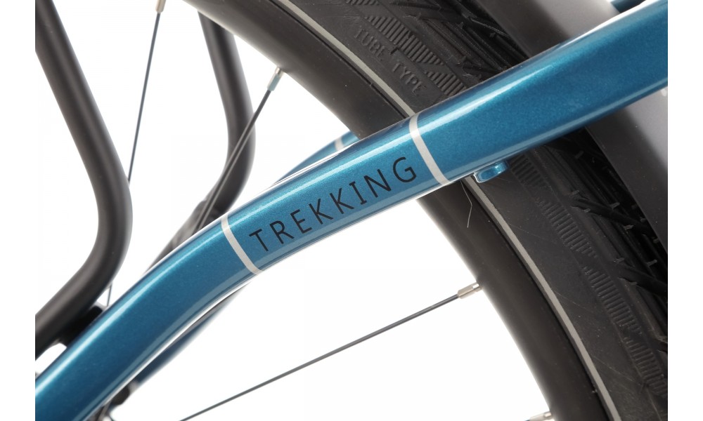 Rower trekkingowy elektryczny Corratec E-Power Trekking 28 CX7 Wave - niebieski