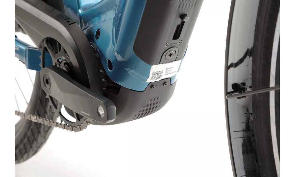 Rower trekkingowy elektryczny Corratec E-Power Trekking 28 CX7 Wave - niebieski