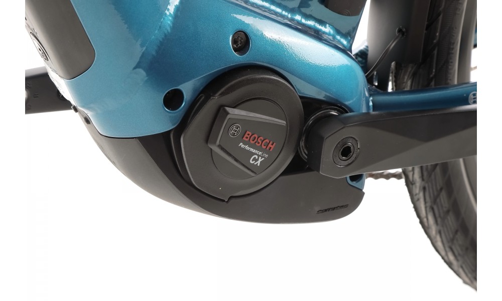 Rower trekkingowy elektryczny Corratec E-Power Trekking 28 CX7 Wave - niebieski