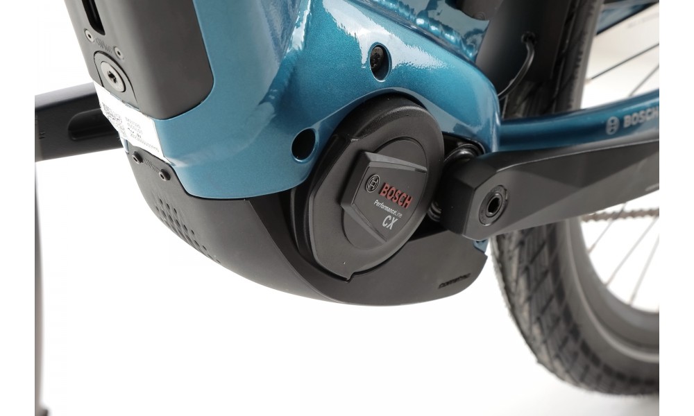 Rower trekkingowy elektryczny Corratec E-Power Trekking 28 CX7 Wave - niebieski