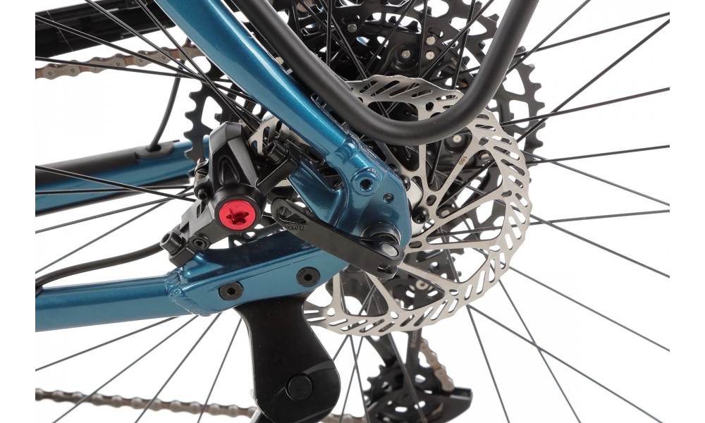 Rower trekkingowy elektryczny Corratec E-Power Trekking 28 CX7 Wave - niebieski