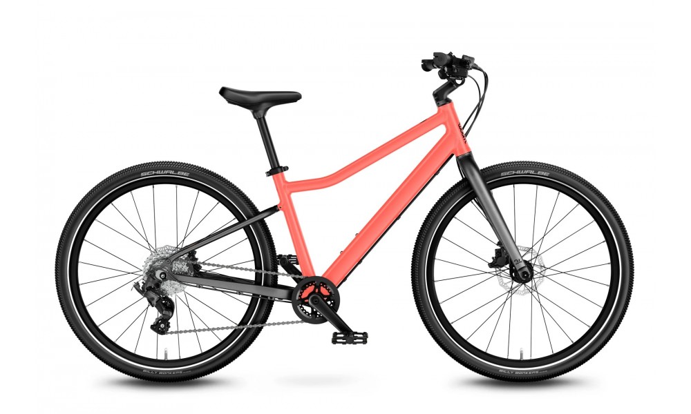 Rower młodzieżowy Woom Explore 5 - koralowy