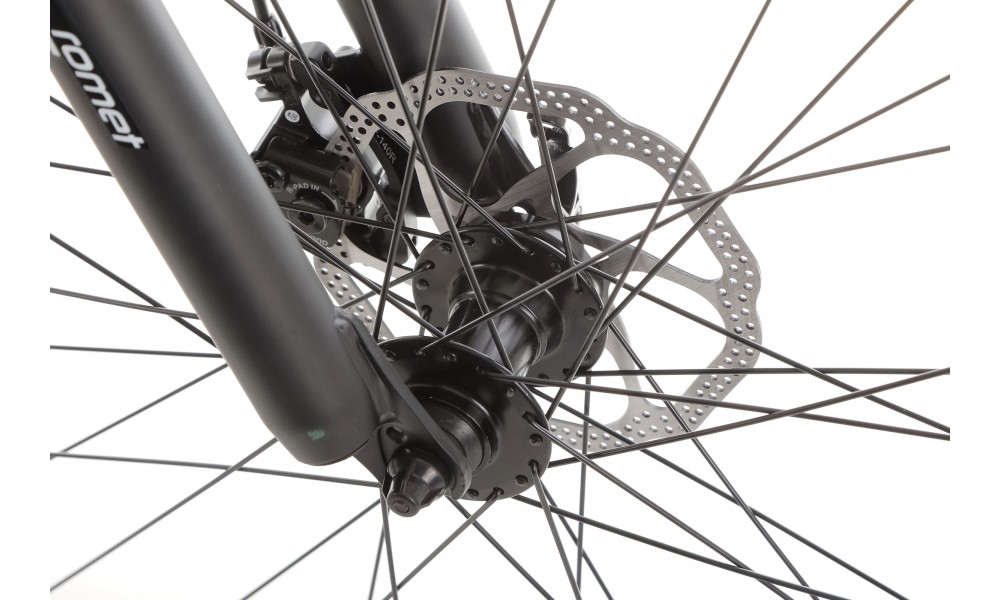 Rower crossowy Romet Orkan 1 D 2024 - ciemnoróżowy