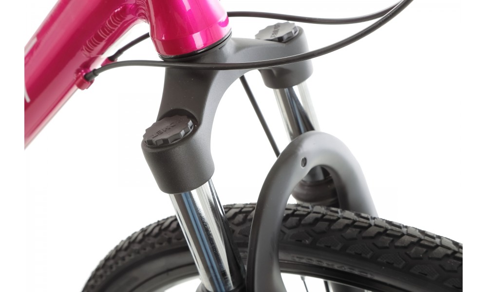 Rower crossowy Romet Orkan 1 D 2024 - ciemnoróżowy