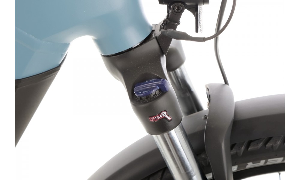 Rower trekkingowy elektryczny Winora Yakun X10 High 2024 - niebieski