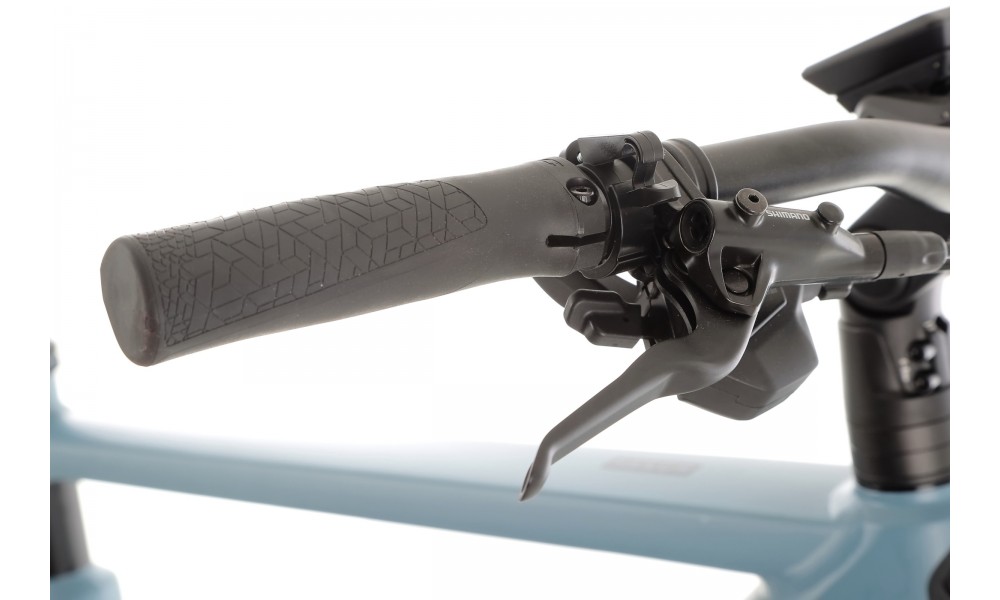 Rower trekkingowy elektryczny Winora Yakun X10 High 2024 - niebieski