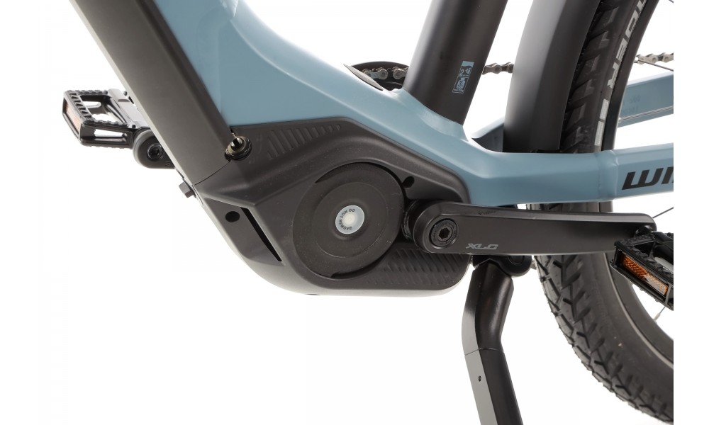 Rower trekkingowy elektryczny Winora Yakun X10 High 2024 - niebieski