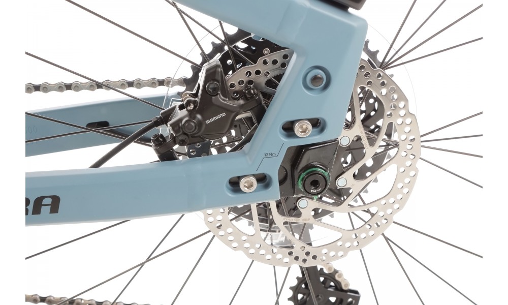 Rower trekkingowy elektryczny Winora Yakun X10 High 2024 - niebieski