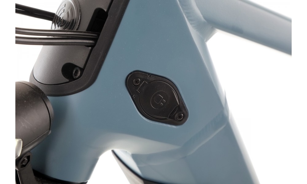 Rower trekkingowy elektryczny Winora Yakun X10 High 2024 - niebieski