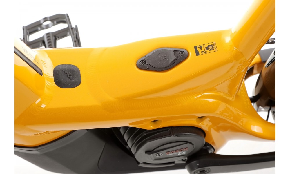 Rower trekkingowy elektryczny Haibike Trekking 8 Low 2024 - żółty