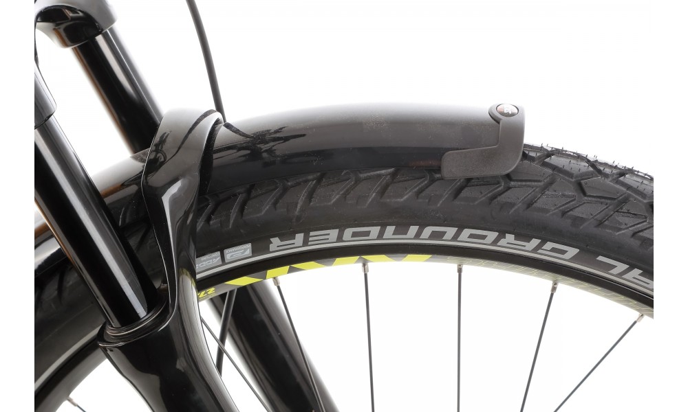 Rower trekkingowy elektryczny Haibike Trekking 8 Low 2024 - żółty