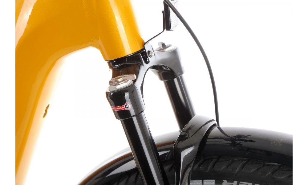 Rower trekkingowy elektryczny Haibike Trekking 8 Low 2024 - żółty