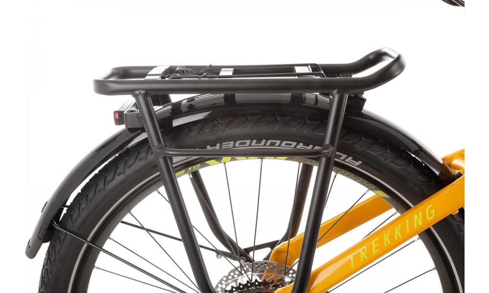 Rower trekkingowy elektryczny Haibike Trekking 8 Low 2024 - żółty