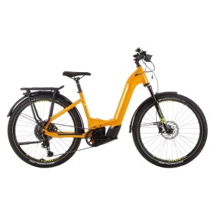 Rower trekkingowy elektryczny Haibike Trekking 8 Low 2024 - żółty 1