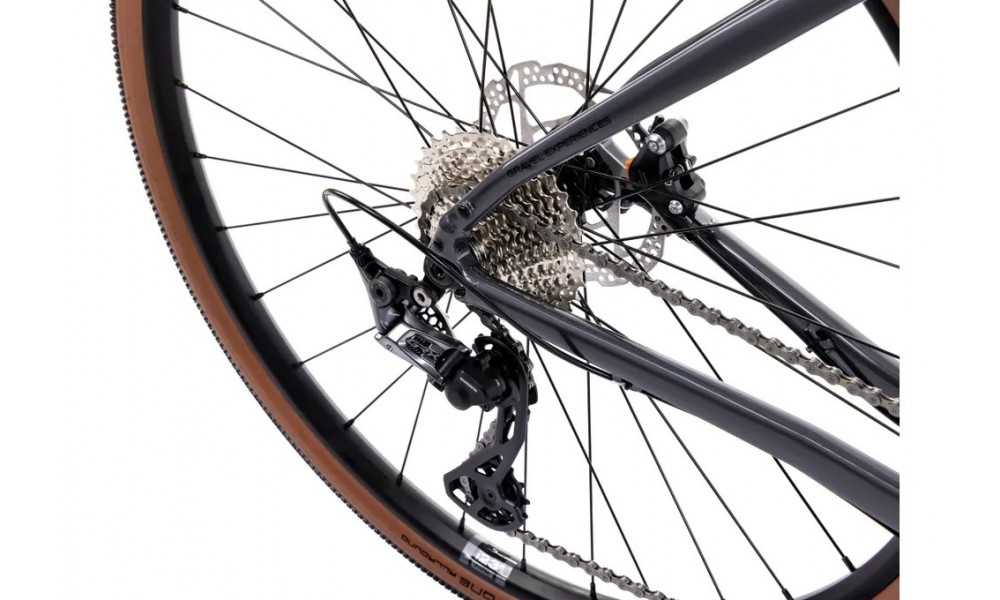 Rower gravel Romet Aspre 3 2024 - grafitowo-czarny