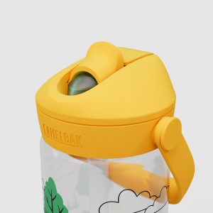 Butelka Tritanowa CAMELBAK Thrive Flip Straw Kids 400ml - żółty 2