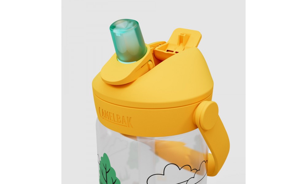 Butelka Tritanowa CAMELBAK Thrive Flip Straw Kids 400ml - żółty