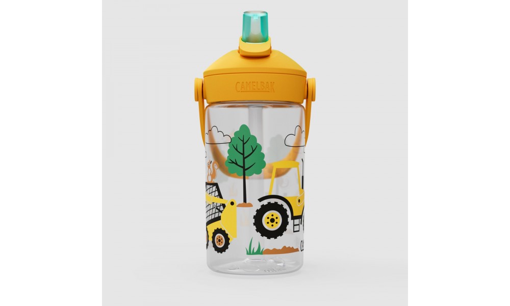 Butelka Tritanowa CAMELBAK Thrive Flip Straw Kids 400ml - żółty