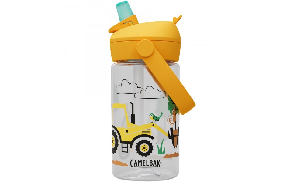 Butelka Tritanowa CAMELBAK Thrive Flip Straw Kids 400ml - żółty