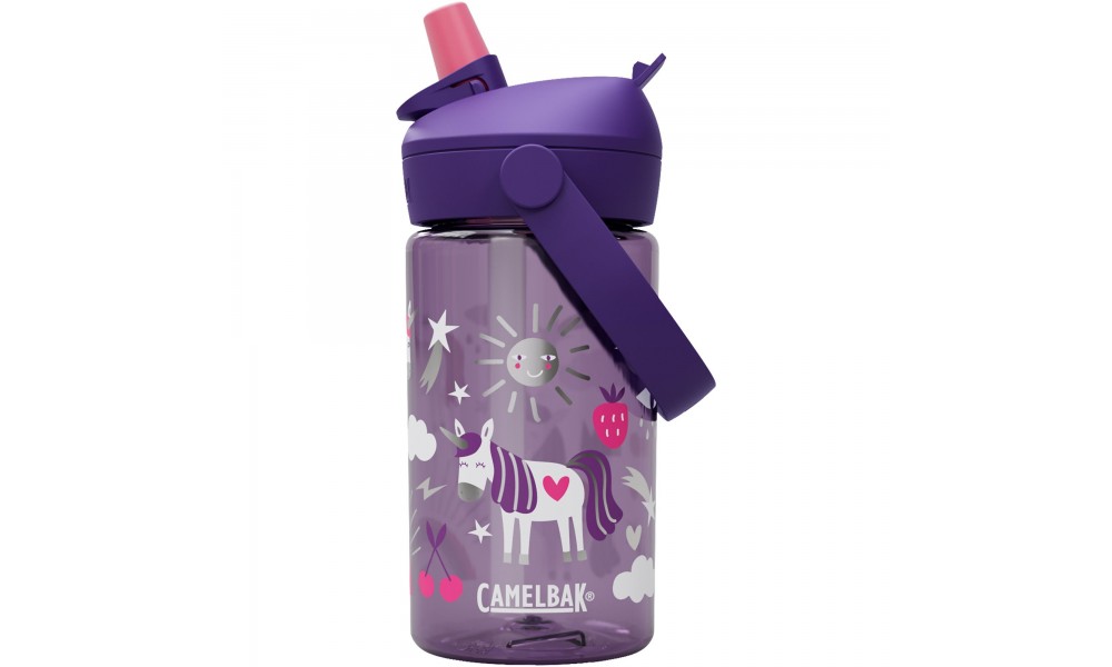 Butelka Tritanowa CAMELBAK Thrive Flip Straw Kids 400ml - fioletowy