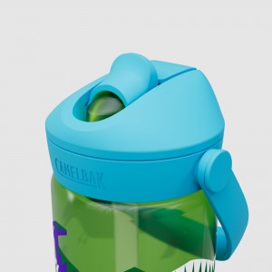 Butelka Tritanowa CAMELBAK Thrive Flip Straw Kids 400ml - zielono-niebieski 2