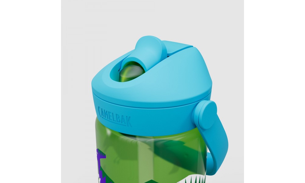 Butelka Tritanowa CAMELBAK Thrive Flip Straw Kids 400ml - zielono-niebieski
