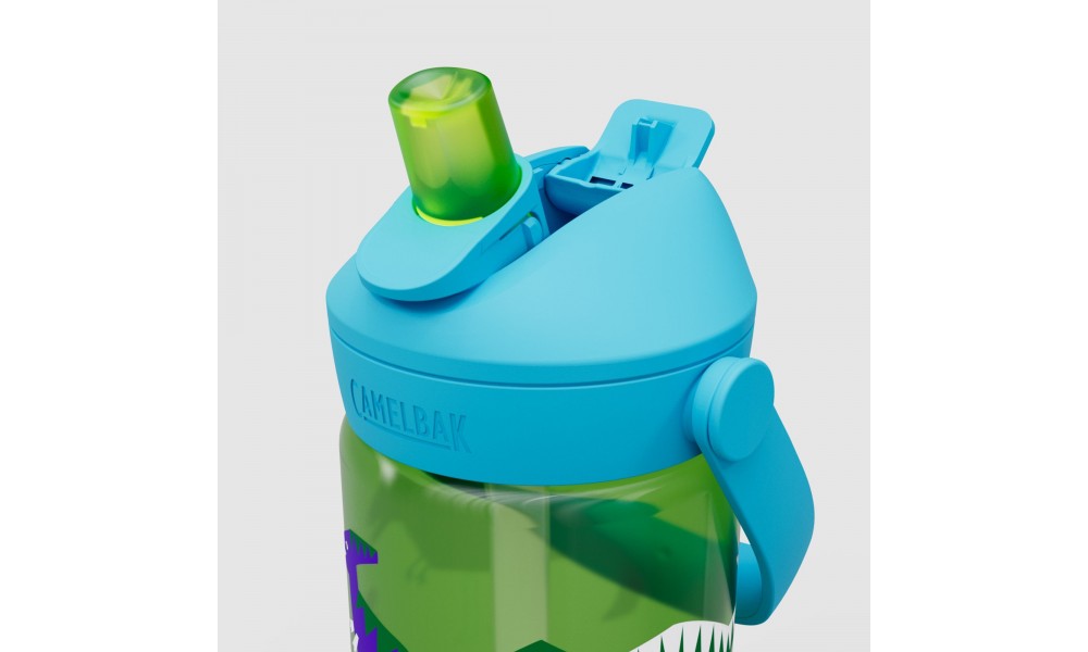Butelka Tritanowa CAMELBAK Thrive Flip Straw Kids 400ml - zielono-niebieski