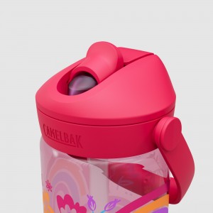 Butelka Tritanowa CAMELBAK Thrive Flip Straw Kids 400ml - różowy wzór 2