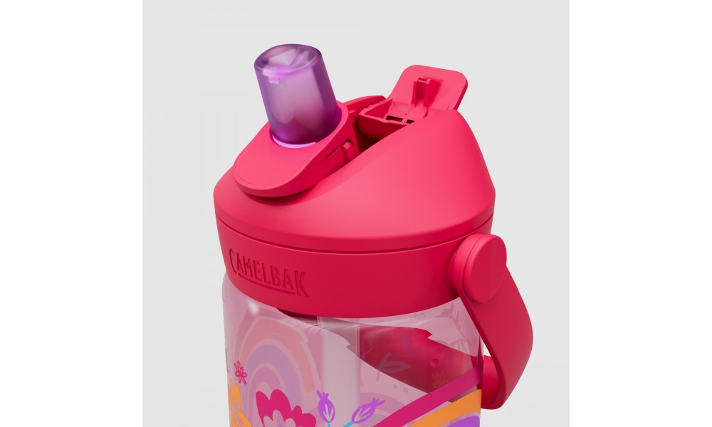 Butelka Tritanowa CAMELBAK Thrive Flip Straw Kids 400ml - różowy wzór