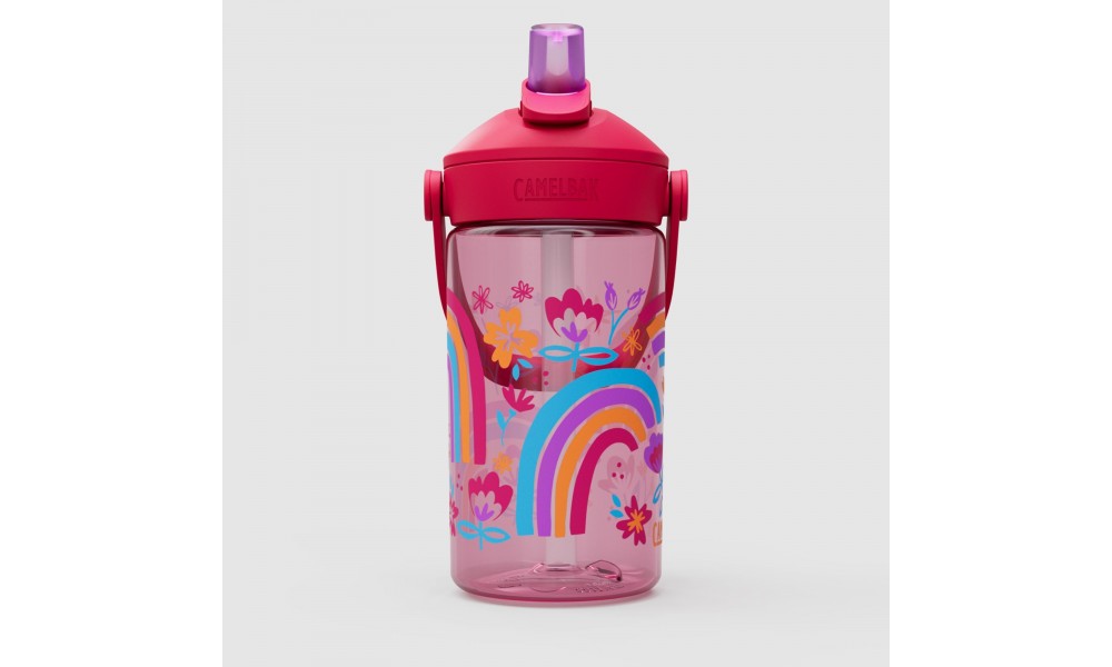 Butelka Tritanowa CAMELBAK Thrive Flip Straw Kids 400ml - różowy wzór