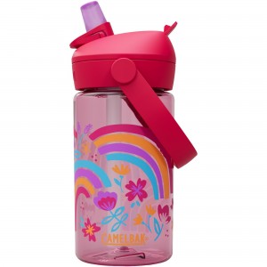 Butelka Tritanowa CAMELBAK Thrive Flip Straw Kids 400ml - różowy wzór 1