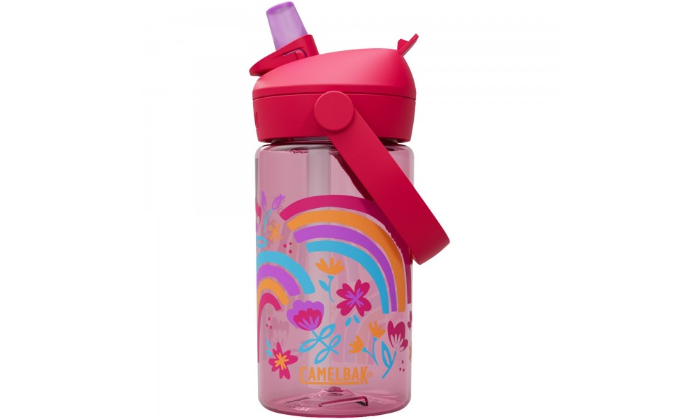 Butelka Tritanowa CAMELBAK Thrive Flip Straw Kids 400ml - różowy wzór