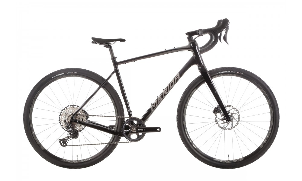 Rower gravel Merida Silex 700 2025 - szaro-tytanowy