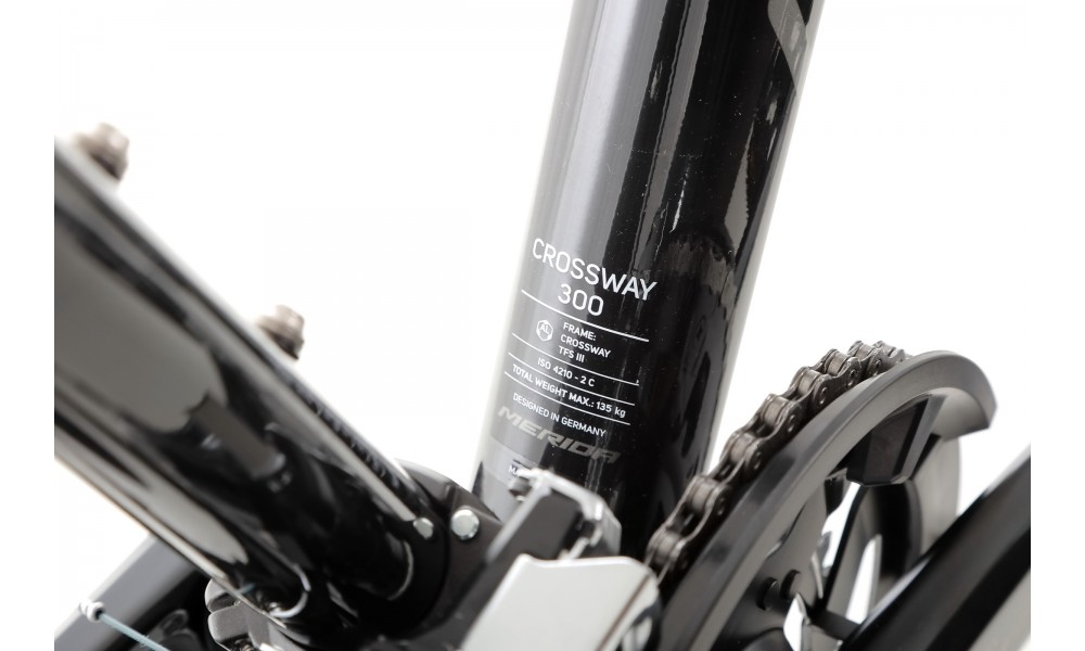 Rower crossowy Merida Crossway 300 2025 - czarny